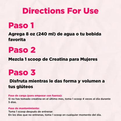 💪 Creatina Monohidratada Para Mujeres + Desparasitante 😱