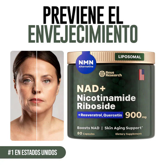 NAD+ Ribósido de Nicotinamida™ + Resveratrol