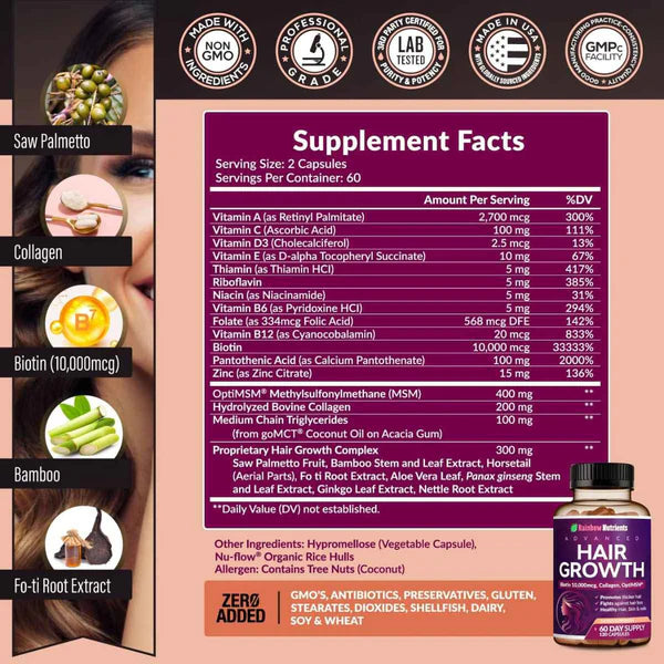 HAIR GROWTH 2x1 (240CAP)
