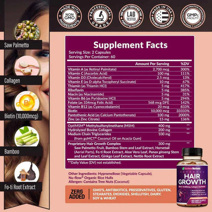 HAIR GROWTH 2x1 (240CAP)